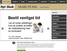 Tablet Screenshot of nytskab.dk
